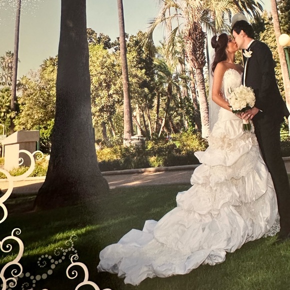 Pnina Tornai bridal gown corset and skirt wedding dress - Picture 12 of 16